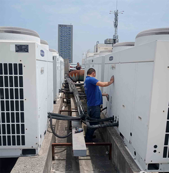 禹州中央空调制热和不制冷系统维修方法